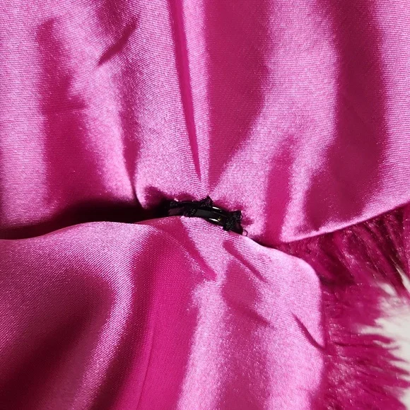 Hot Pink Anthropologie Faux Fur Capelet Shrug Bolero One Size Fits Most - Picture 12 of 15